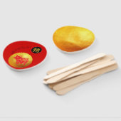 赤金ゴールドピグ中国のペーパーカット2019 Hファン ハンドファン (組立なし)