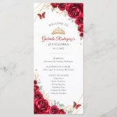 赤金ゴールドフローラキンセアニェライベント令 プログラム (正面)