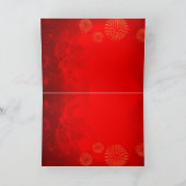 赤金ゴールドランタン中国のラビット紙 – カット2023 HG シーズンカード (内部)