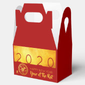 赤金ゴールド中国の紙カット2020 GFB フェイバーボックス (オープン)