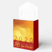 赤金ゴールド中国の紙カット2020 TFB フェイバーボックス (オープン)