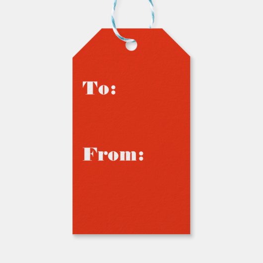 赤金ゴールド冬鳥ホリーベリーの枝 ギフトタグ (裏面)