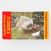 赤金ゴールド卒業 横断幕 (横)