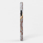 赤金ゴールド大理石 Case-Mate iPhoneケース (裏面/右)