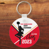 赤金ゴールド応援抱き枕アイディア キーホルダー (裏面)