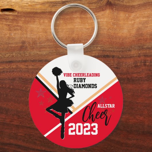 赤金ゴールド応援抱き枕アイディア キーホルダー (裏面)