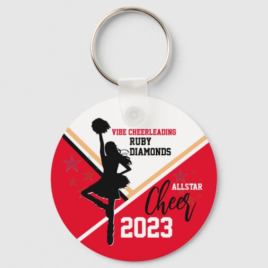 赤金ゴールド応援抱き枕アイディア キーホルダー (裏面)