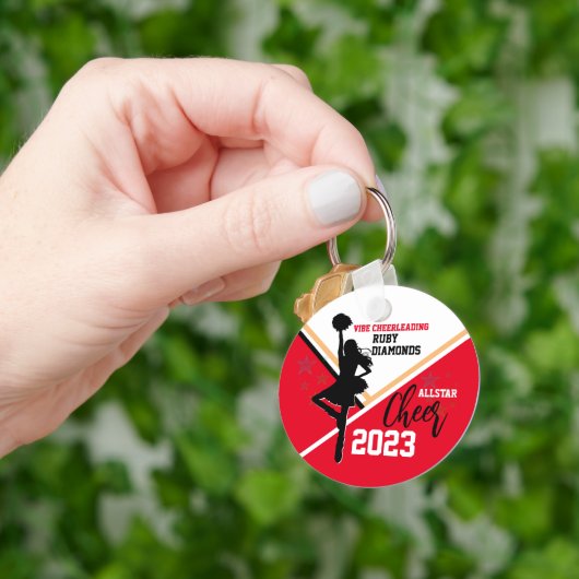 赤金ゴールド応援抱き枕アイディア キーホルダー (手)