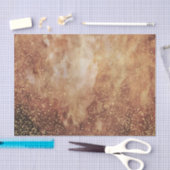 赤金ゴールド火災銀河系動揺して金ゴールド点 薄葉紙 (クラフト)