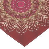 赤金ゴールド飾りテーブルランナー ミディアムテーブルランナー (コーナー)