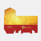 赤金ゴールド馬文房切土2026 PFBT フェイバーボックス (折り畳みなし)