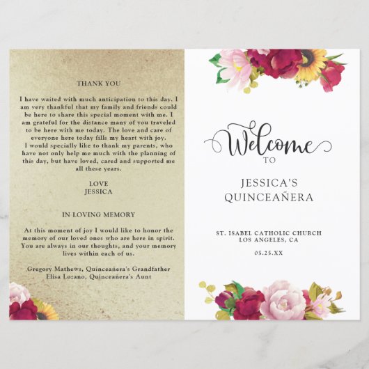 赤金ゴールド黄フローラキンセアニェラ計画 (正面)