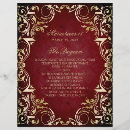 赤金ゴールド18キャンドル・バラ式プログラム