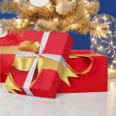 赤金ゴールド ラッピングペーパー