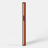 赤金ゴールド iPhoneケース (右側面)