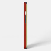 赤金ゴールド iPhoneケース (左側面)
