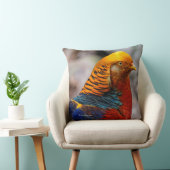 赤金雉の輪郭 クッション (椅子)