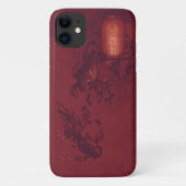 赤金魚・提灯 Case-Mate iPhoneケース (裏面)