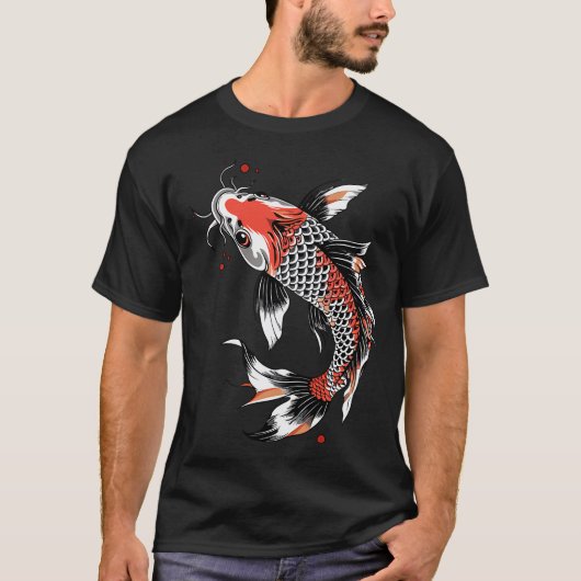 赤金鯉 Tシャツ (正面)
