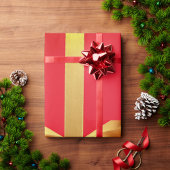 赤金 ラッピングペーパー