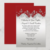 赤銀の蝶 25周年記念 招待状 (正面/裏面)