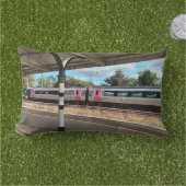 赤銀列車(駅) アウトドアクッション (芝生)