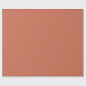 赤銅無地の色 ラッピングペーパー (フラット)