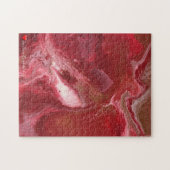 赤銅白色抽象芸術 ジグソーパズル (横)
