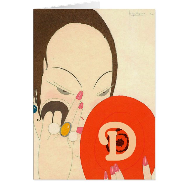 赤鏡デコ美しいファッションメイクアップの女性 (正面)