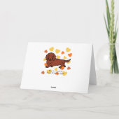 赤長髪ダシュントありがとう サンキューカード (裏面)