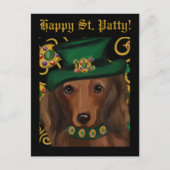 赤長髪ダシュント ポストカード (正面)