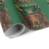 赤長髪ダシュント ラッピングペーパー (ロールコーナー)