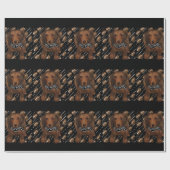 赤長髪ドキシス ラッピングペーパー (フラット)