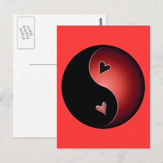 赤陰陽 ポストカード (正面/裏面)