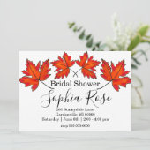 赤離れメ離れエデルブライダルシャワー 招待状 (スタンド正面)