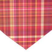 赤離れ色、黄色、ピンク色のプライド ショートテーブルランナー (コーナー)