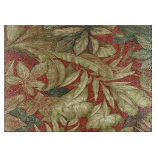 赤離れ裁盤上の金ゴールド カッティングボード (正面)