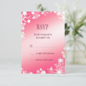 赤雪片RSVP 出欠カード (スタンド正面)