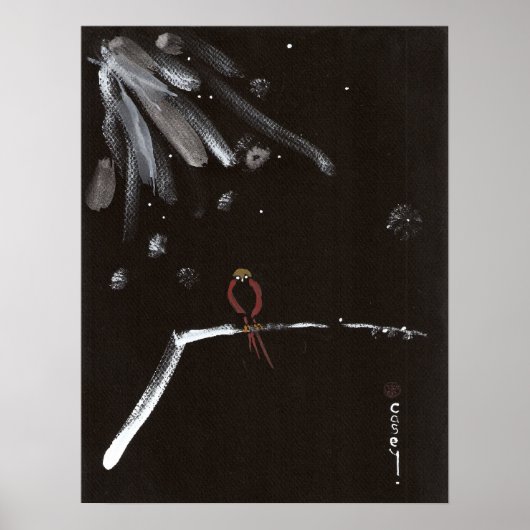 赤雪鳥観想春 ポスター (正面)