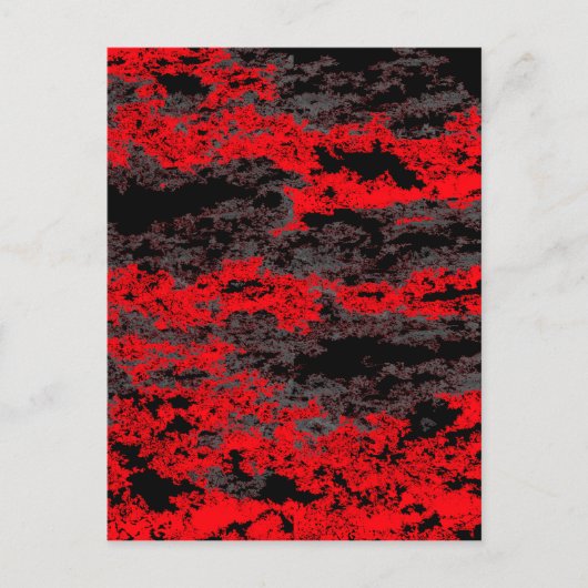 赤雲グランジはがき ポストカード (正面)