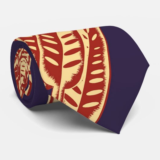 赤青い葉状体- ネクタイ (ロール)