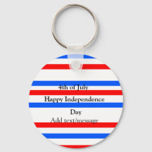 赤青ストライプ色の自立日7月4日