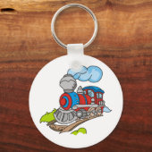赤青列車 キーホルダー (正面)