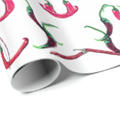 赤青唐辛子 ラッピングペーパー (ロールコーナー)