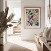 赤青緑の黄色のコンポジション | Kandinsky ポスター