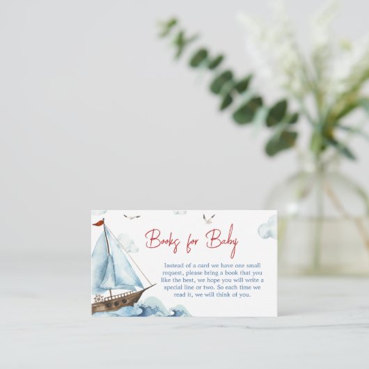 赤青航海の赤シャワーベビー エンクロージャーカード (スタンド正面)