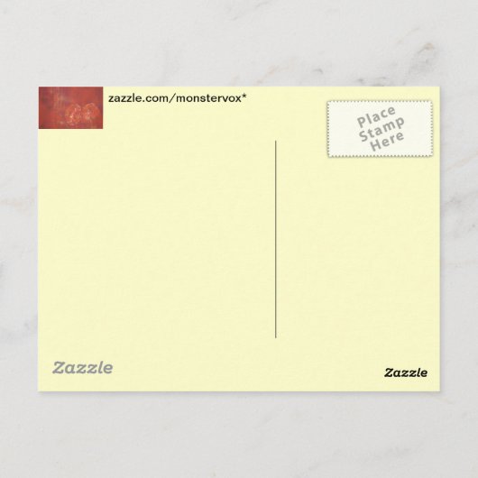 赤青葉 ポストカード (裏面)