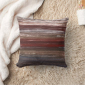 赤青褐色の芸術 クッション (ブランケット)