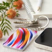 赤青黄黒 キーホルダー (正面右)