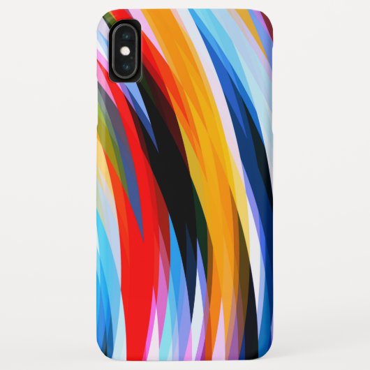 赤青黄黒 Case-Mate iPhoneケース (裏面)